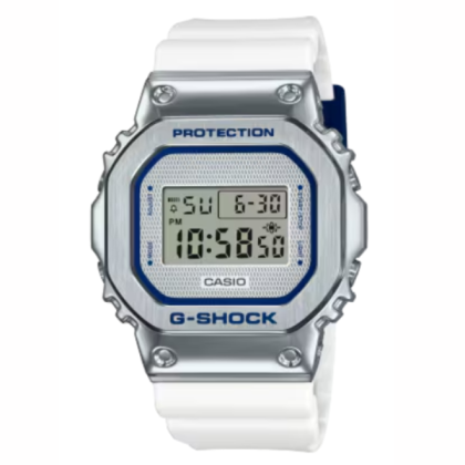 Casio G-Shock GM-5600LC-7 White Resin Band Men Sports Watch